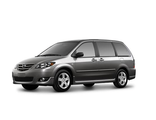 Eva коврики для Mazda MPV II (LW) правый руль  компактвэн рестайлинг (2003-2006)
